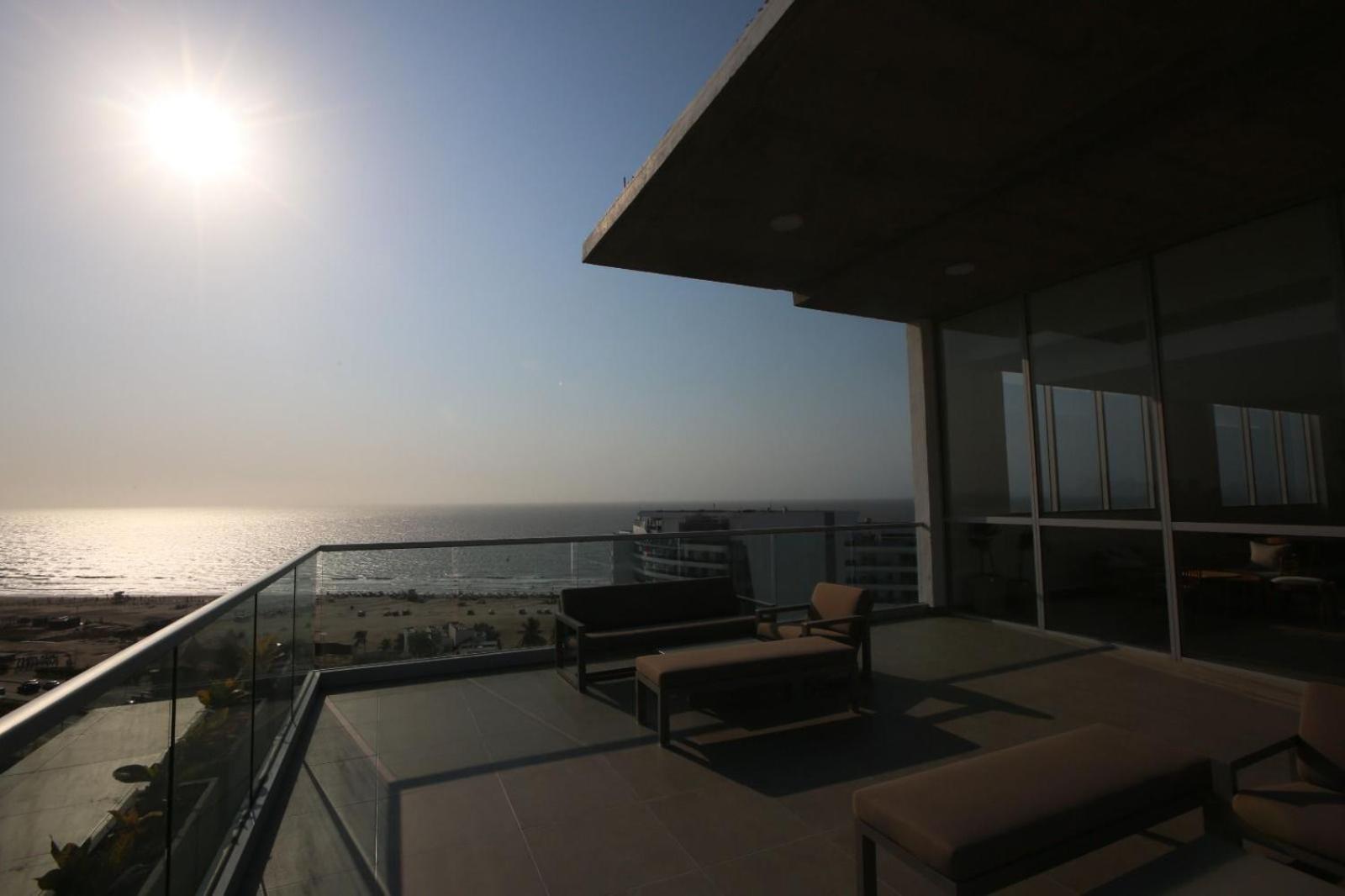 Apartamento De Lujo Frente Al Mar Con Piscina Cartagena Ngoại thất bức ảnh